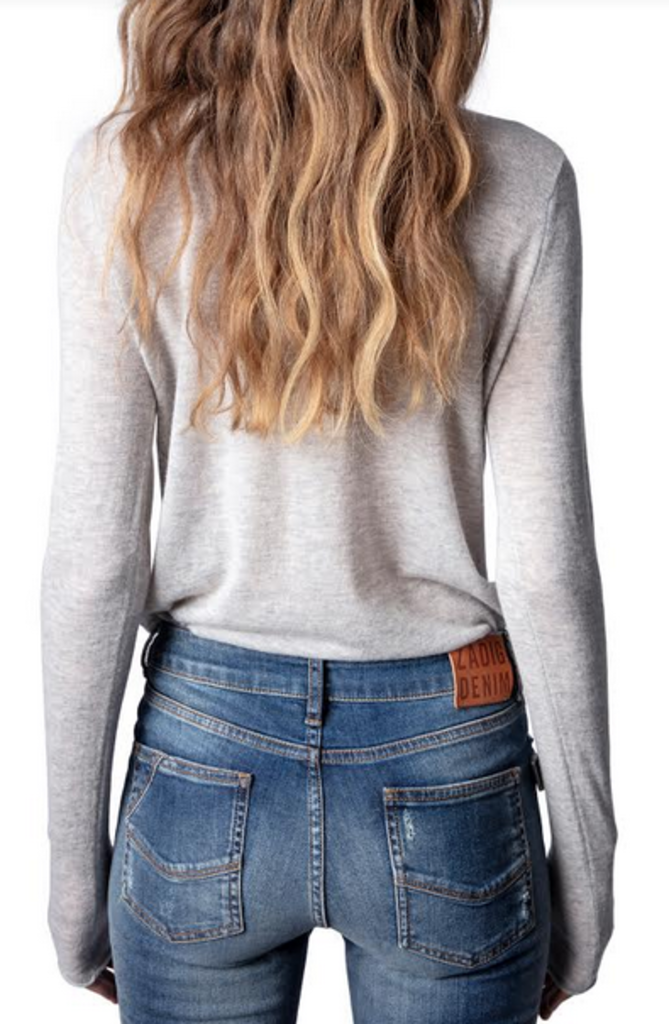 MISS CP SKULL CASHMERE SWEATER