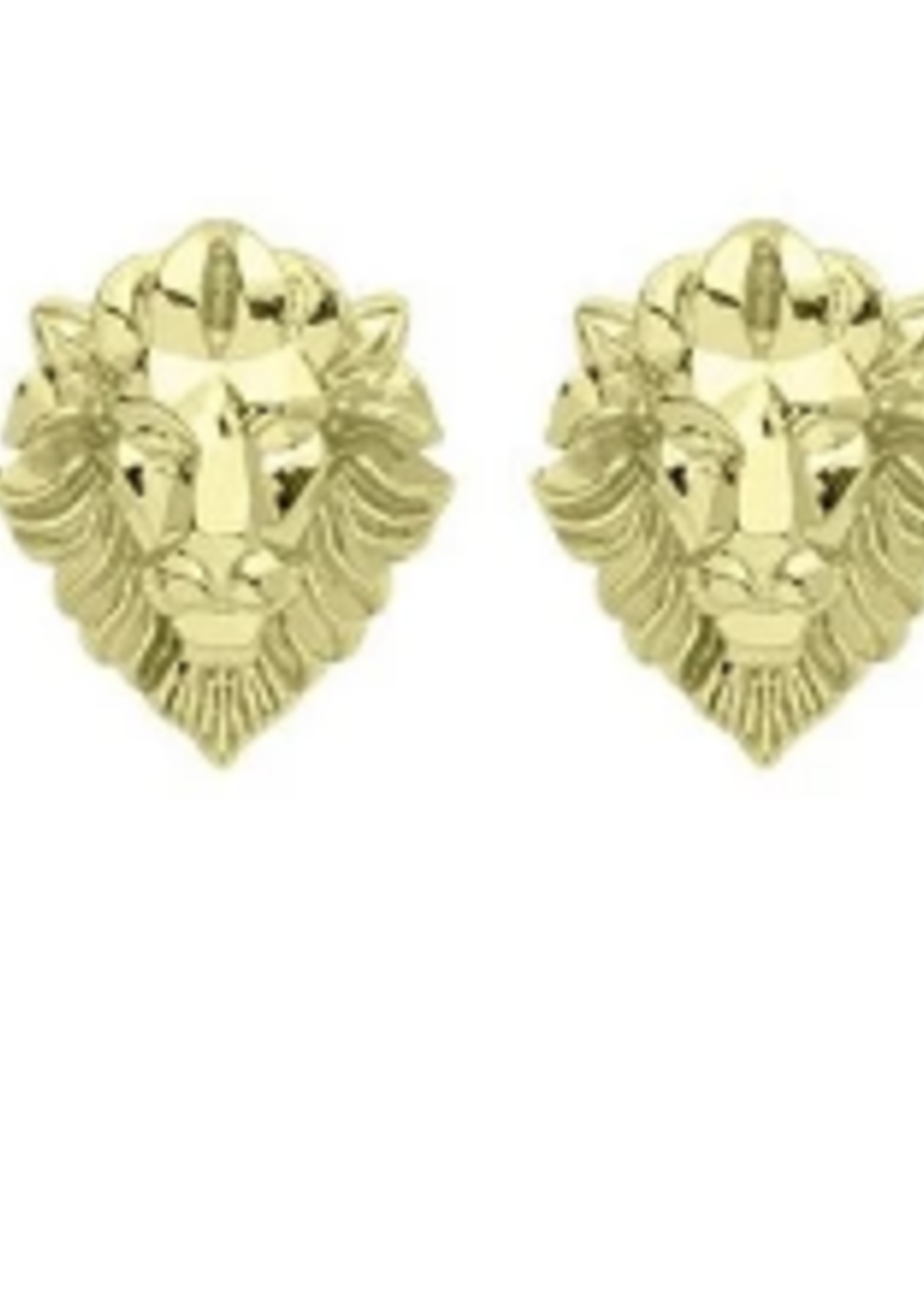 SHEILA FAJL LION HEAD STUD