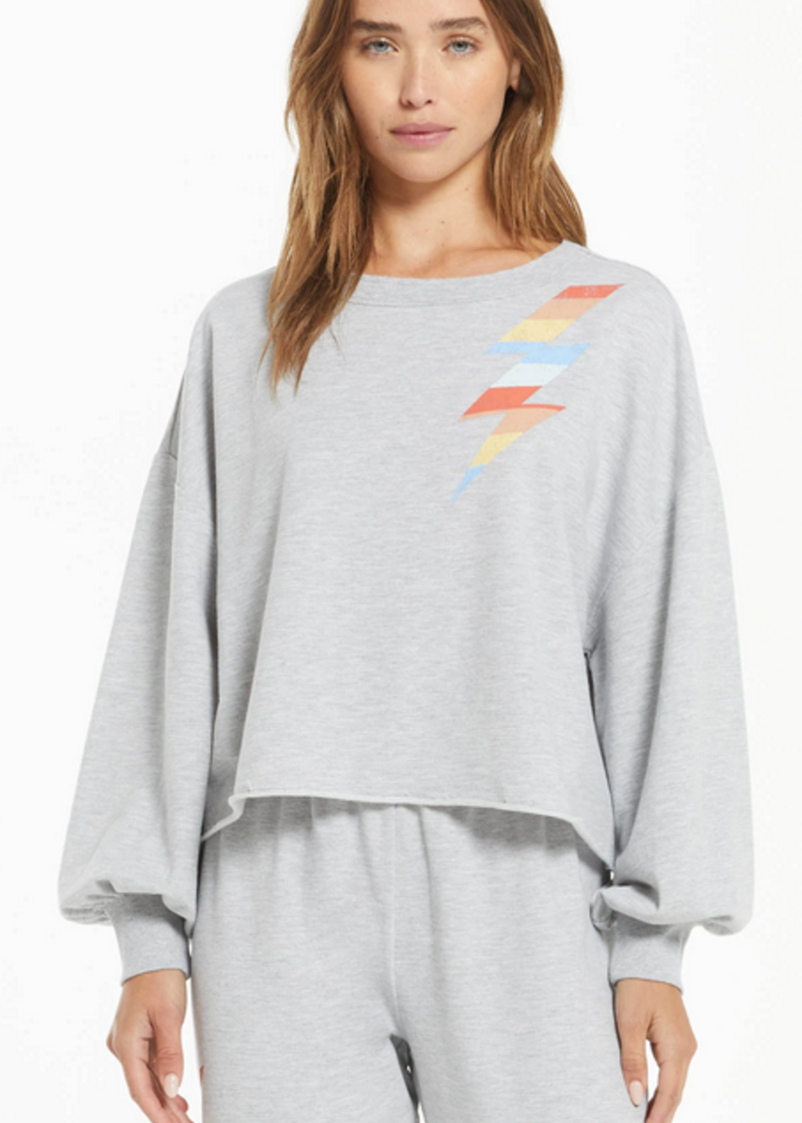 Z SUPPLY TEMPEST BOLT SWEATSHIRT