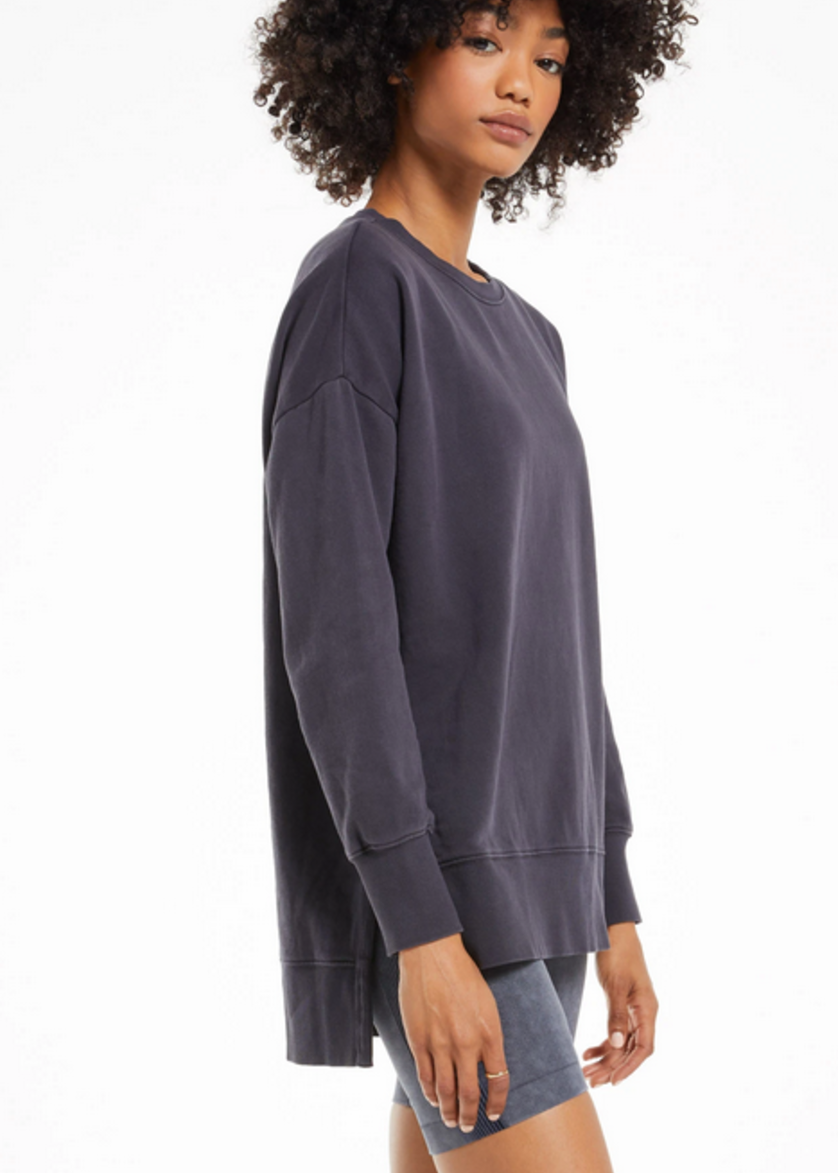 Z SUPPLY LAYER UP SWEATSHIRT