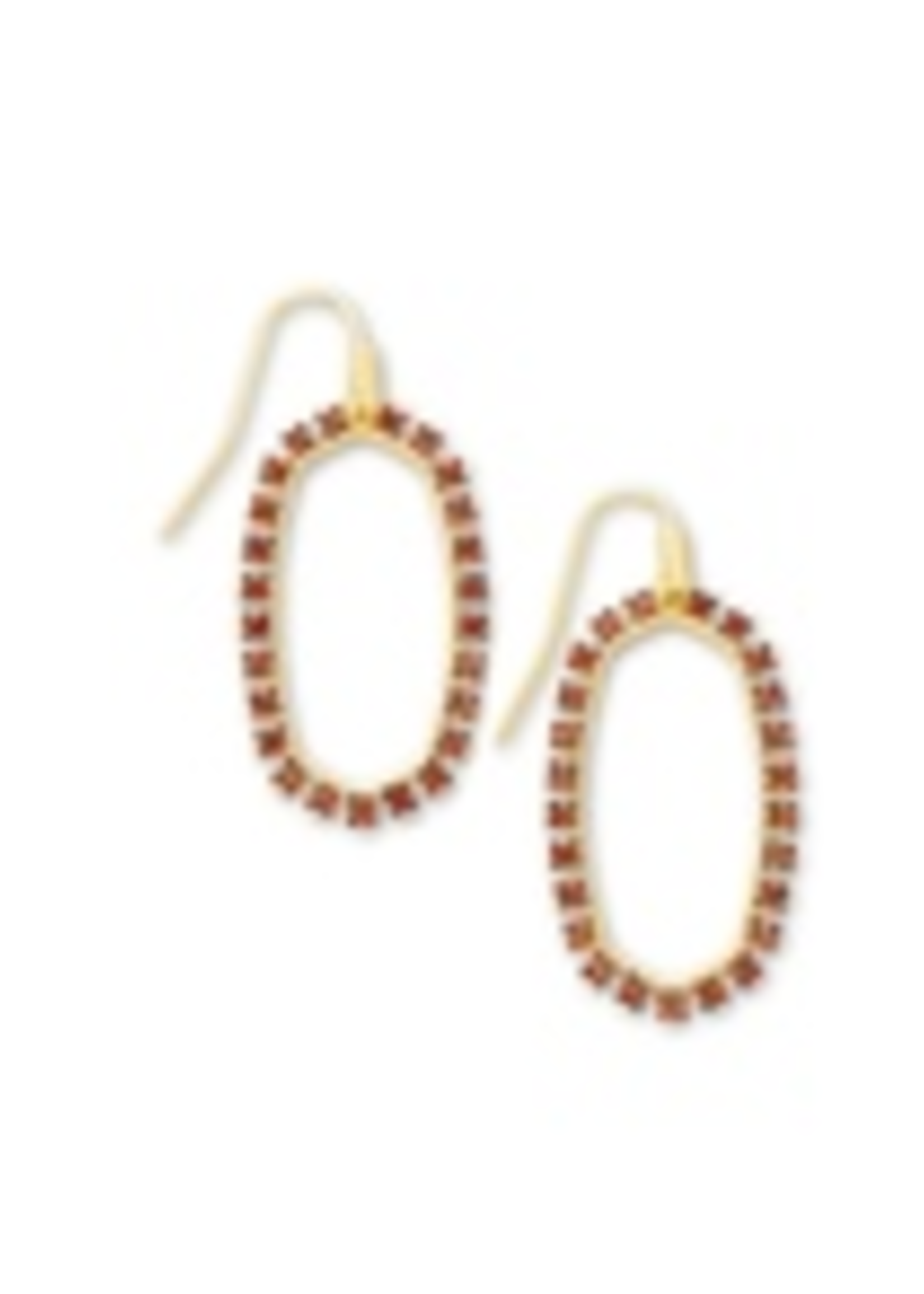 ELLE OPEN FRAME EARRING