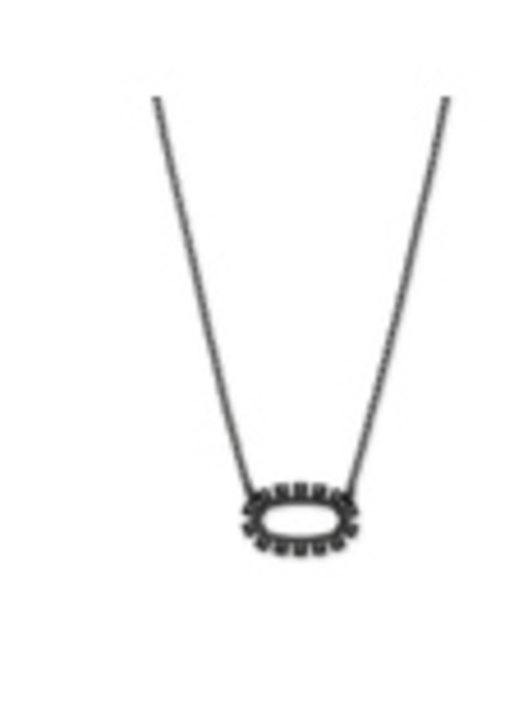 ELISA OPEN FRAME NECKLACE