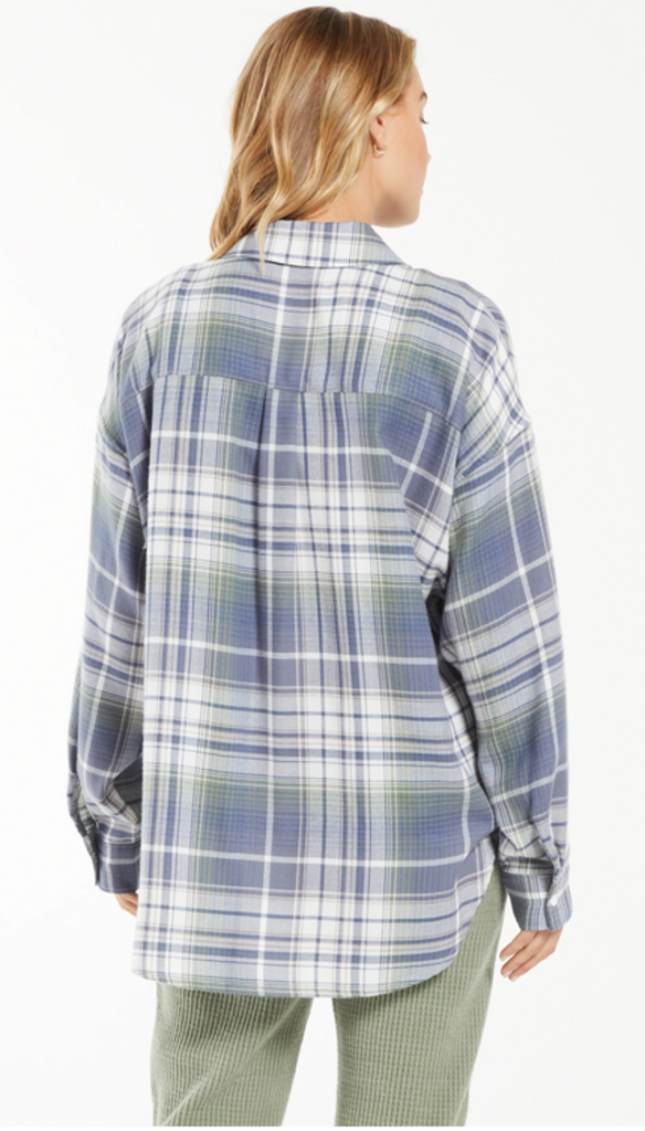 Z SUPPLY ROAD TRIP PLAID FLANNEL SHIRT