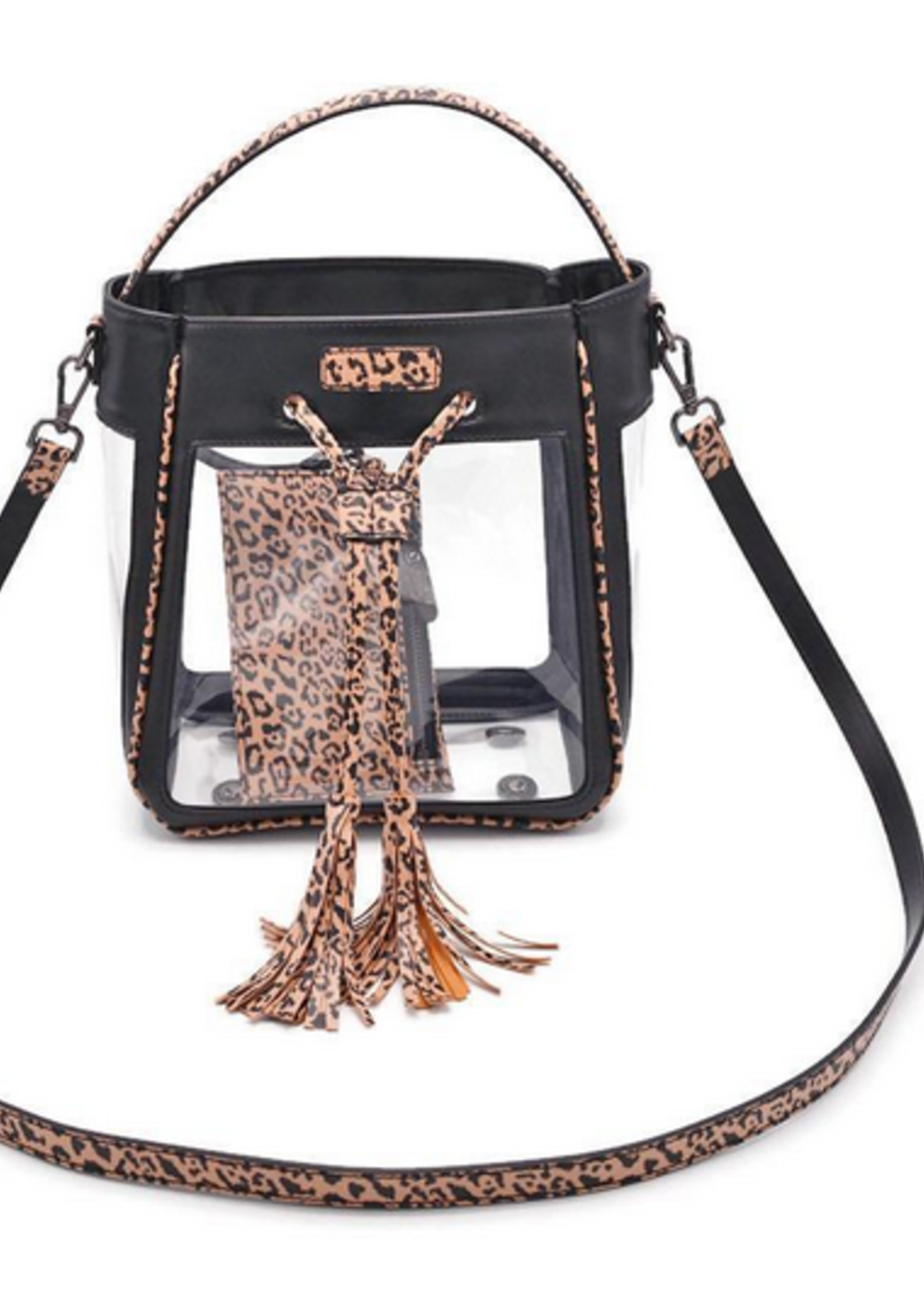 POLICY BARE BUCKET CROSSBODY STADIUM TOTE