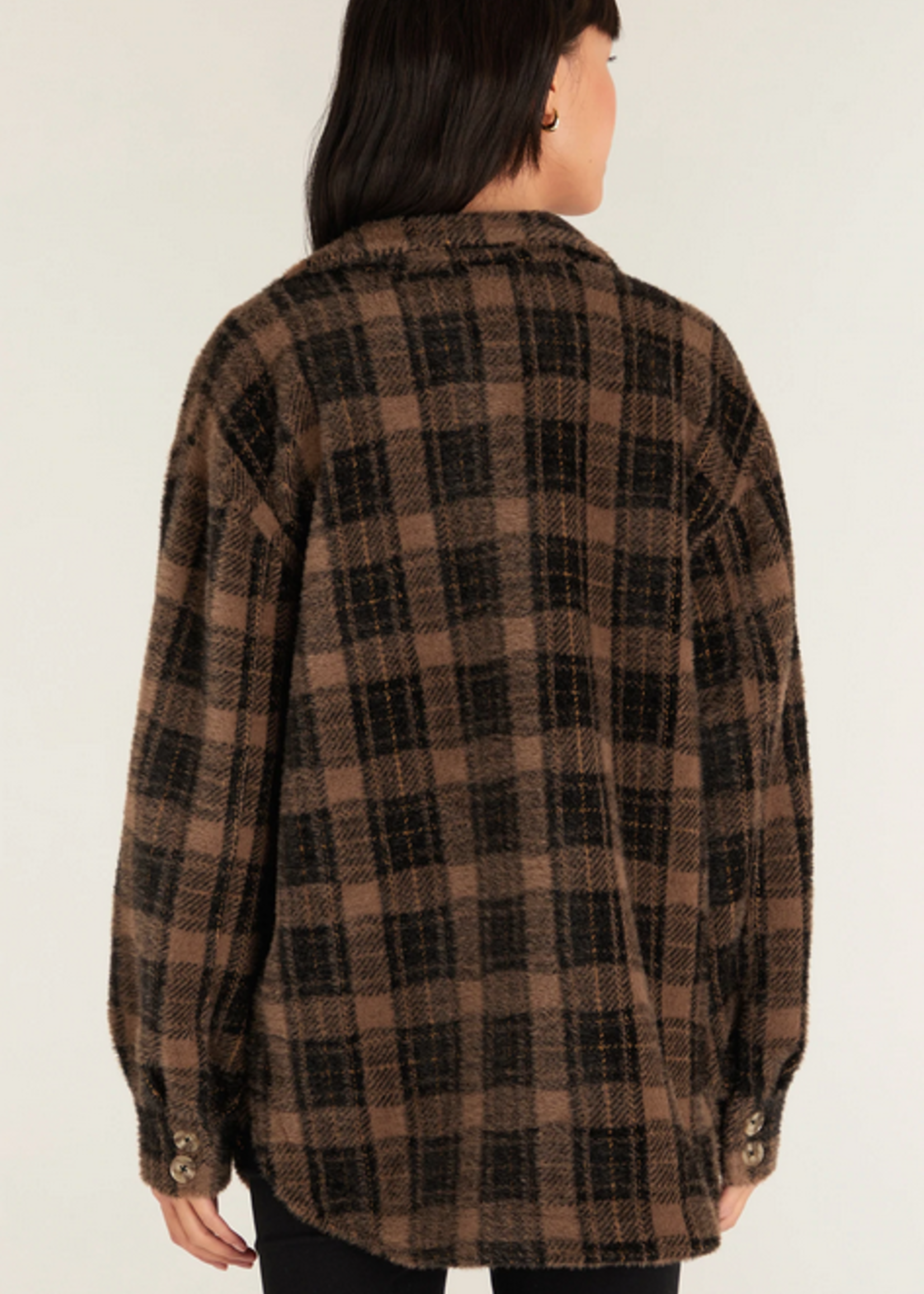 Z SUPPLY FLANNEL TUCKER  JACKET