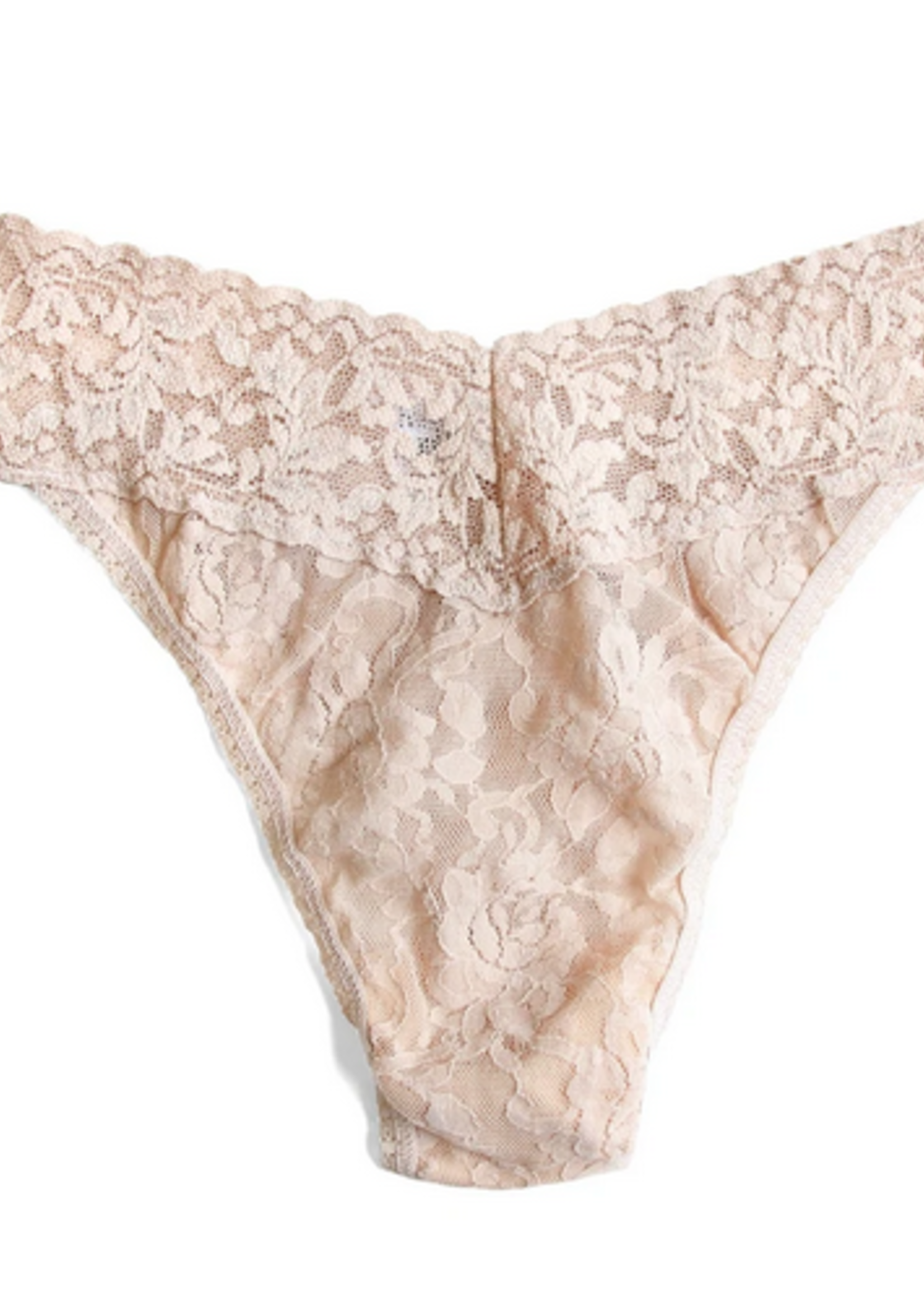 SIGNATURE LACE LOW RISE THONG - Beaufort