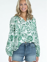 OLIVIA JAMES THE LABEL EMORY BLOUSE