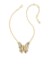 EMBER BUTTERFLY STATEMENT NECKLACE