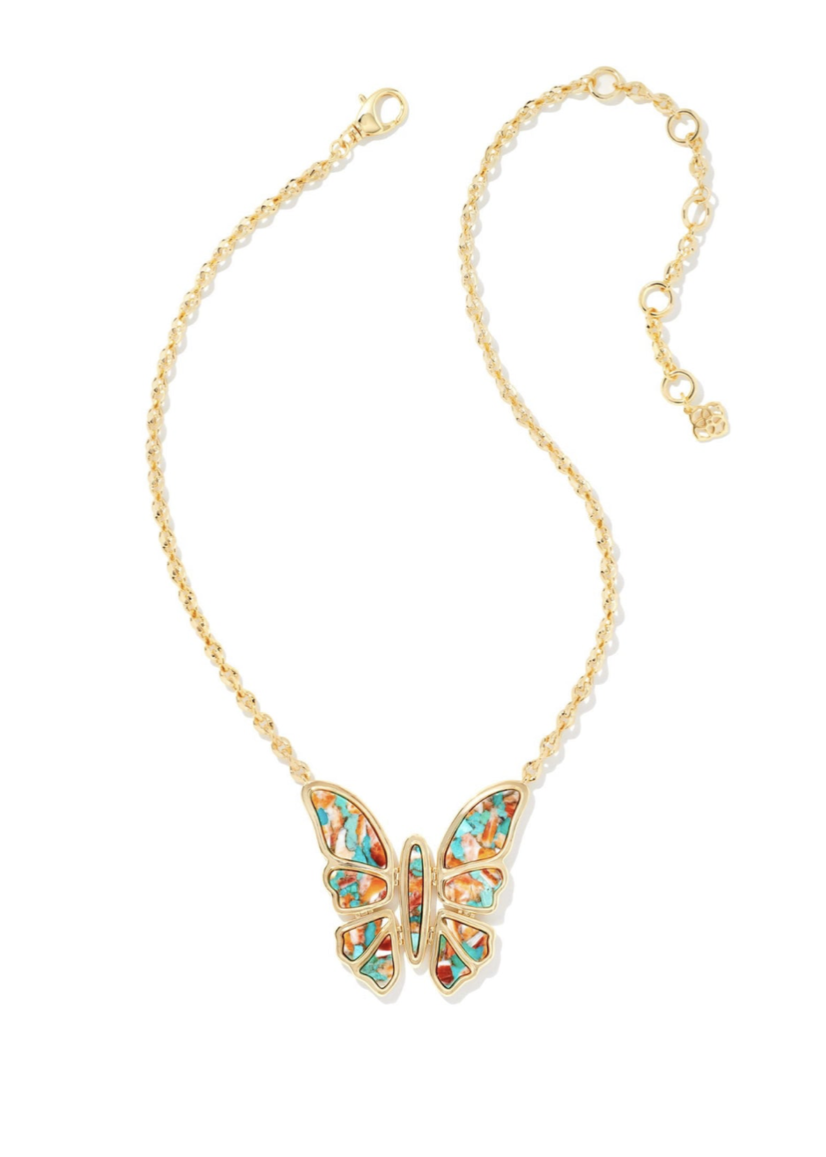 EMBER BUTTERFLY STATEMENT NECKLACE