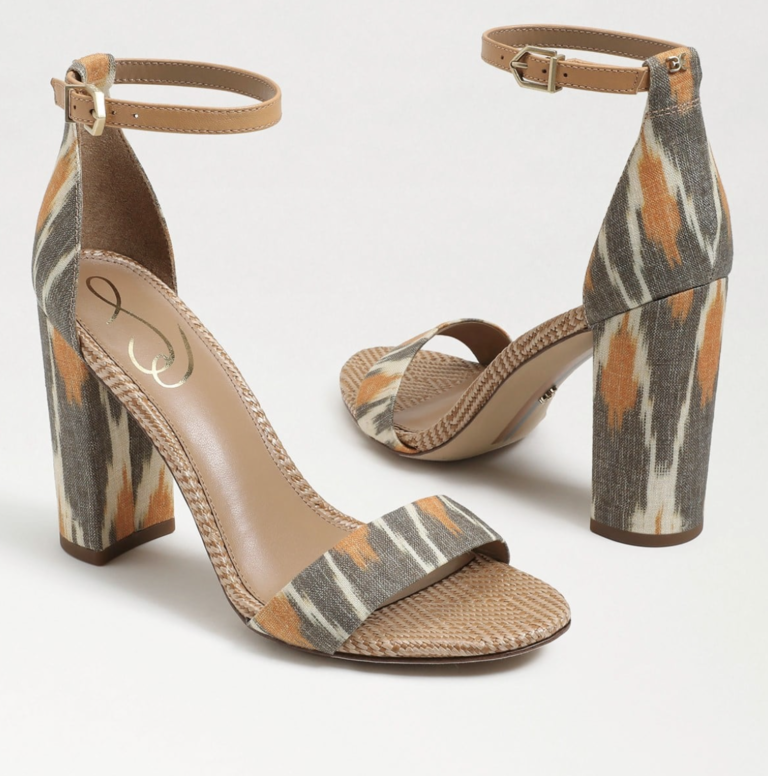 SAM EDELMAN YARO BLOCK HEEL SANDAL