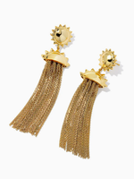 SIENNA GOLD SUN STATEMENT EARRINGS