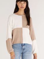 Z SUPPLY SOLANGE CHECK SWEATER