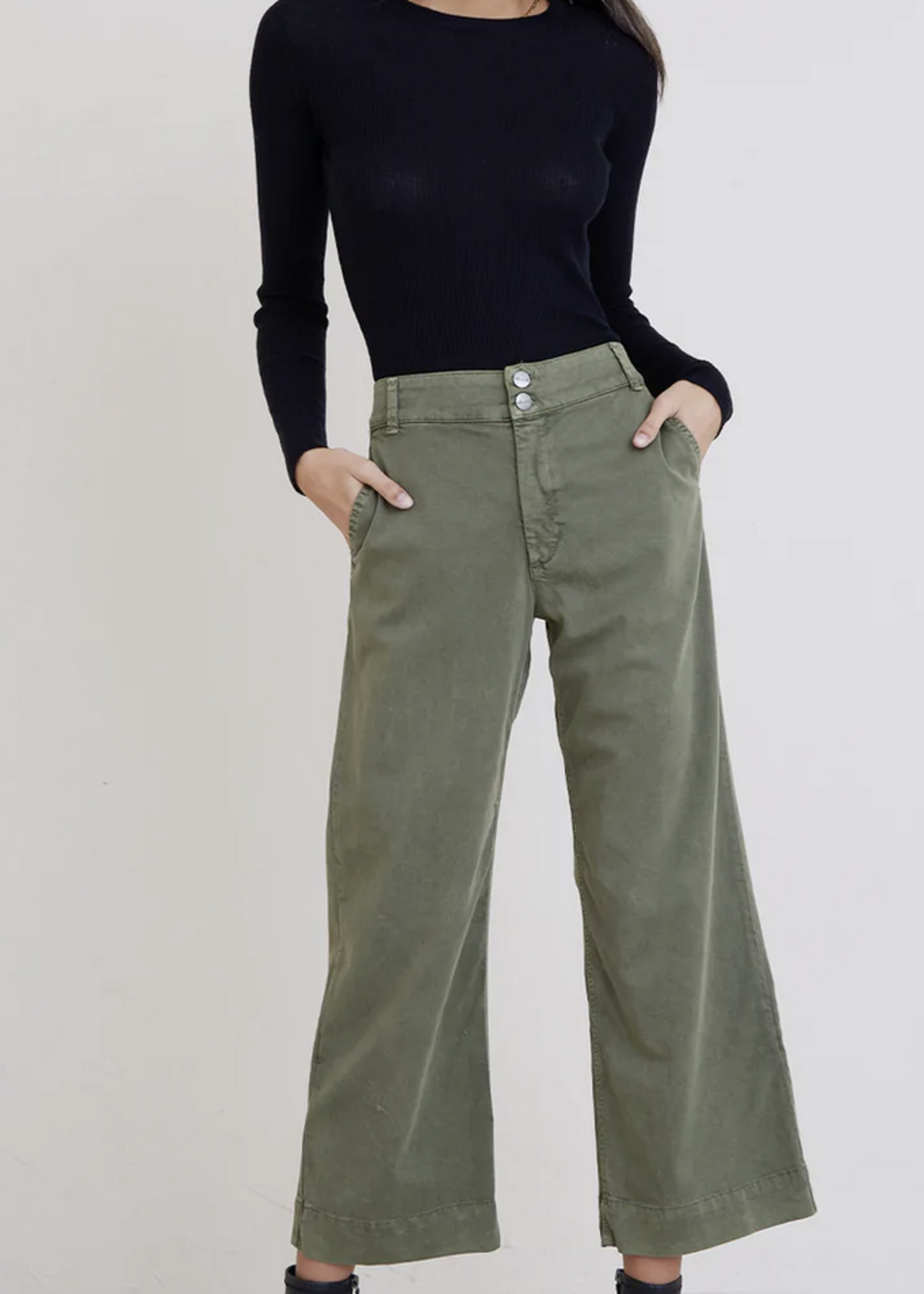 BELLA DAHL SAIGE WIDE LEG CROP PANT