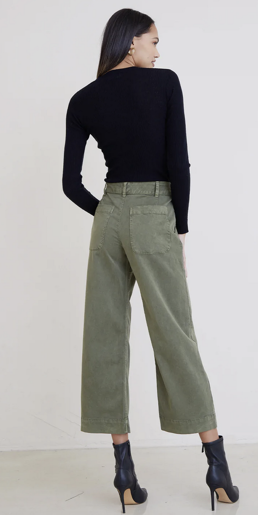 BELLA DAHL SAIGE WIDE LEG CROP PANT