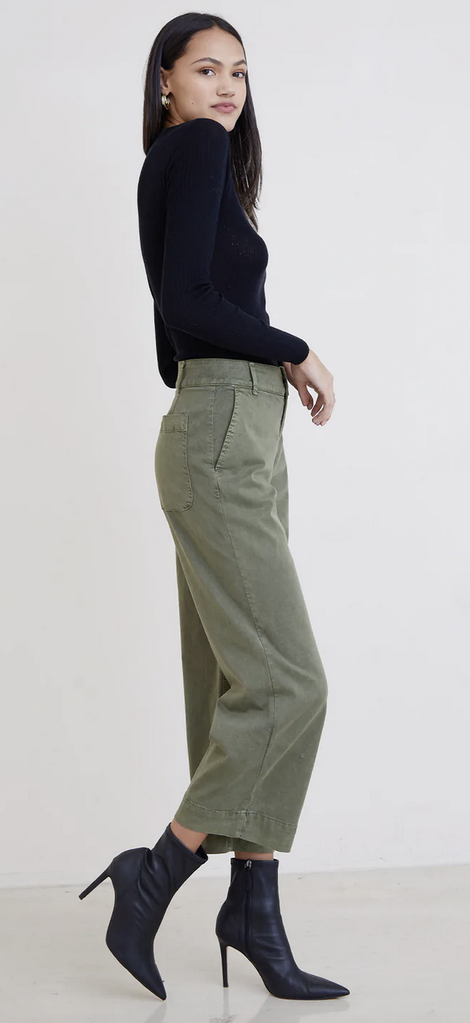 BELLA DAHL SAIGE WIDE LEG CROP PANT