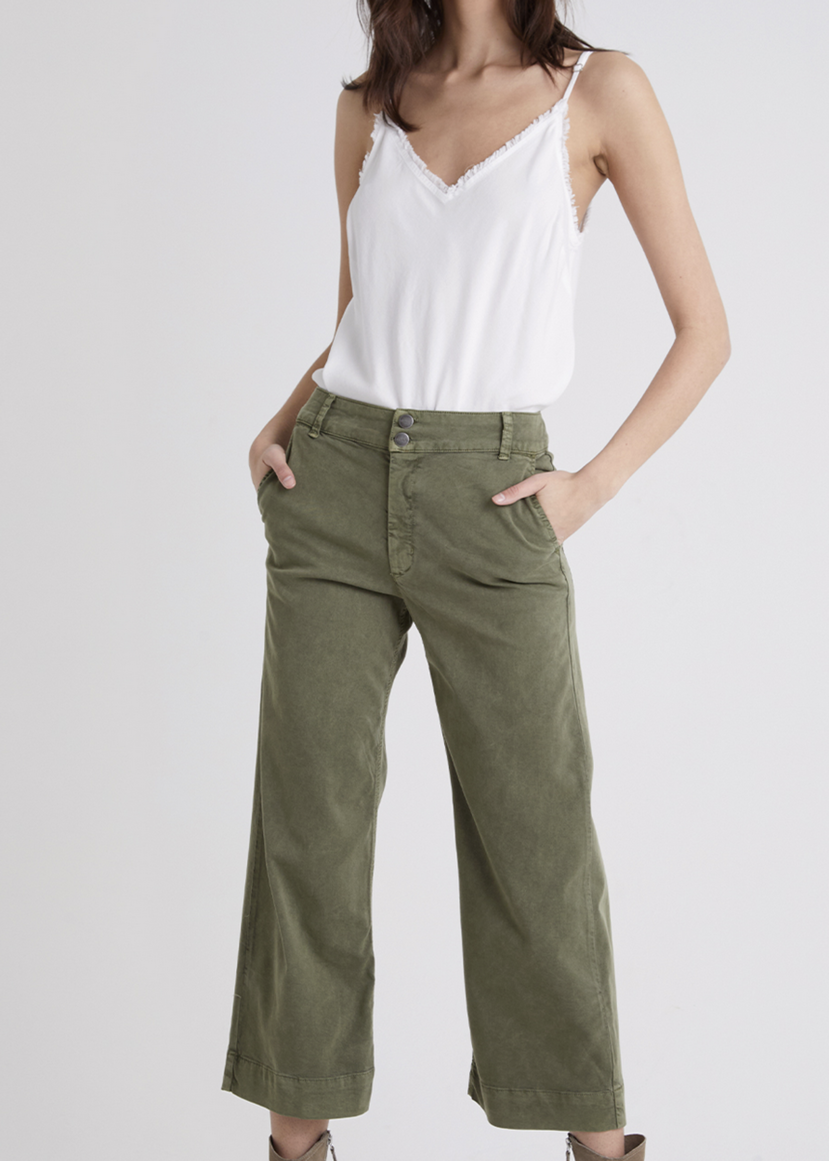 BELLA DAHL SAIGE WIDE LEG CROP PANT