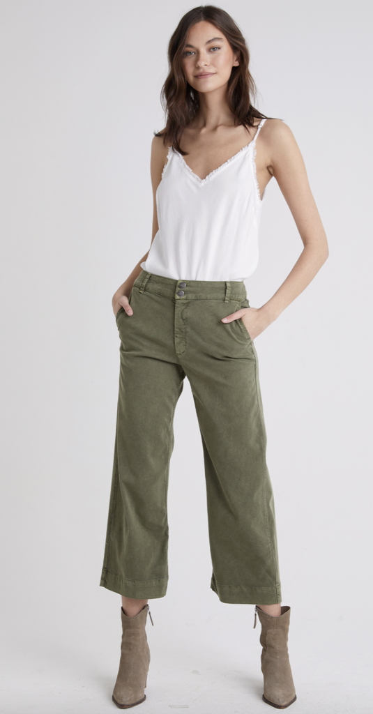 BELLA DAHL SAIGE WIDE LEG CROP PANT