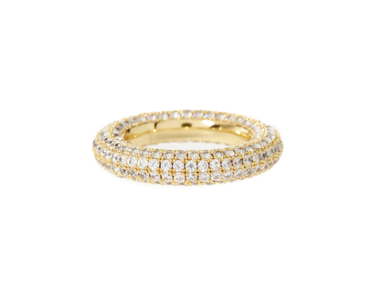 LUV AJ PAVE AMALFI RING