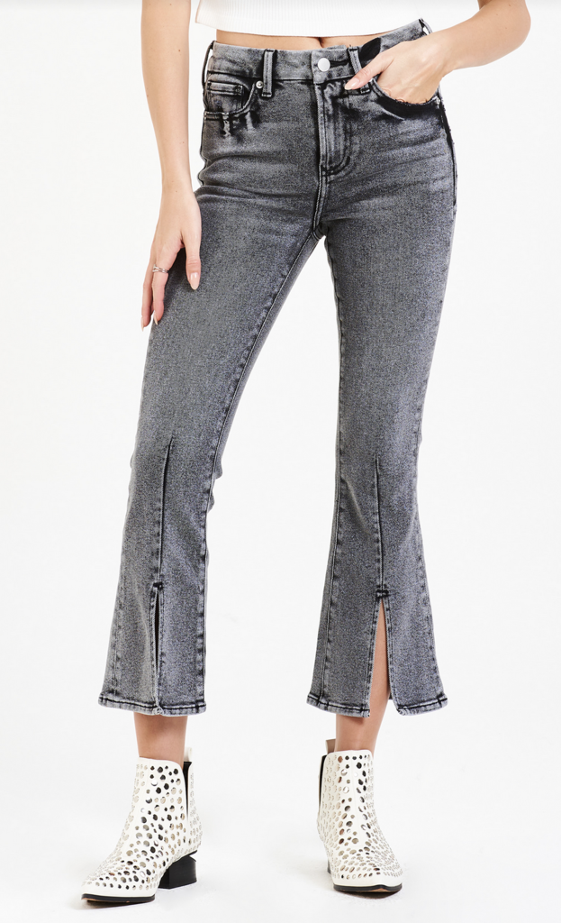 DEAR JOHN JEANNE HIGH RISE CROPPED FLARE