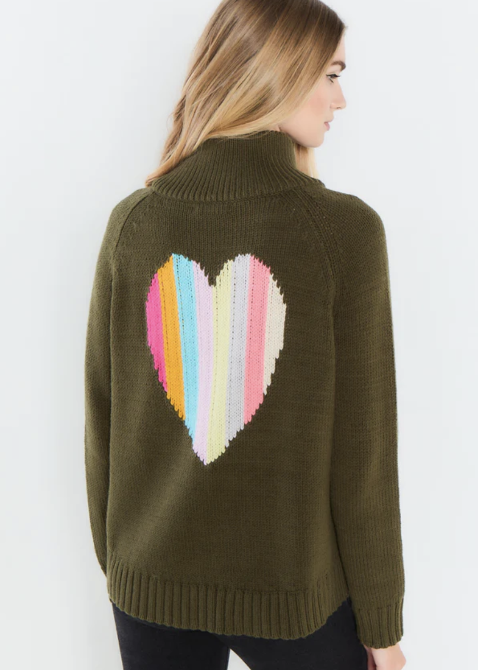 LISA TODD LOVE IS BACK SWEATER