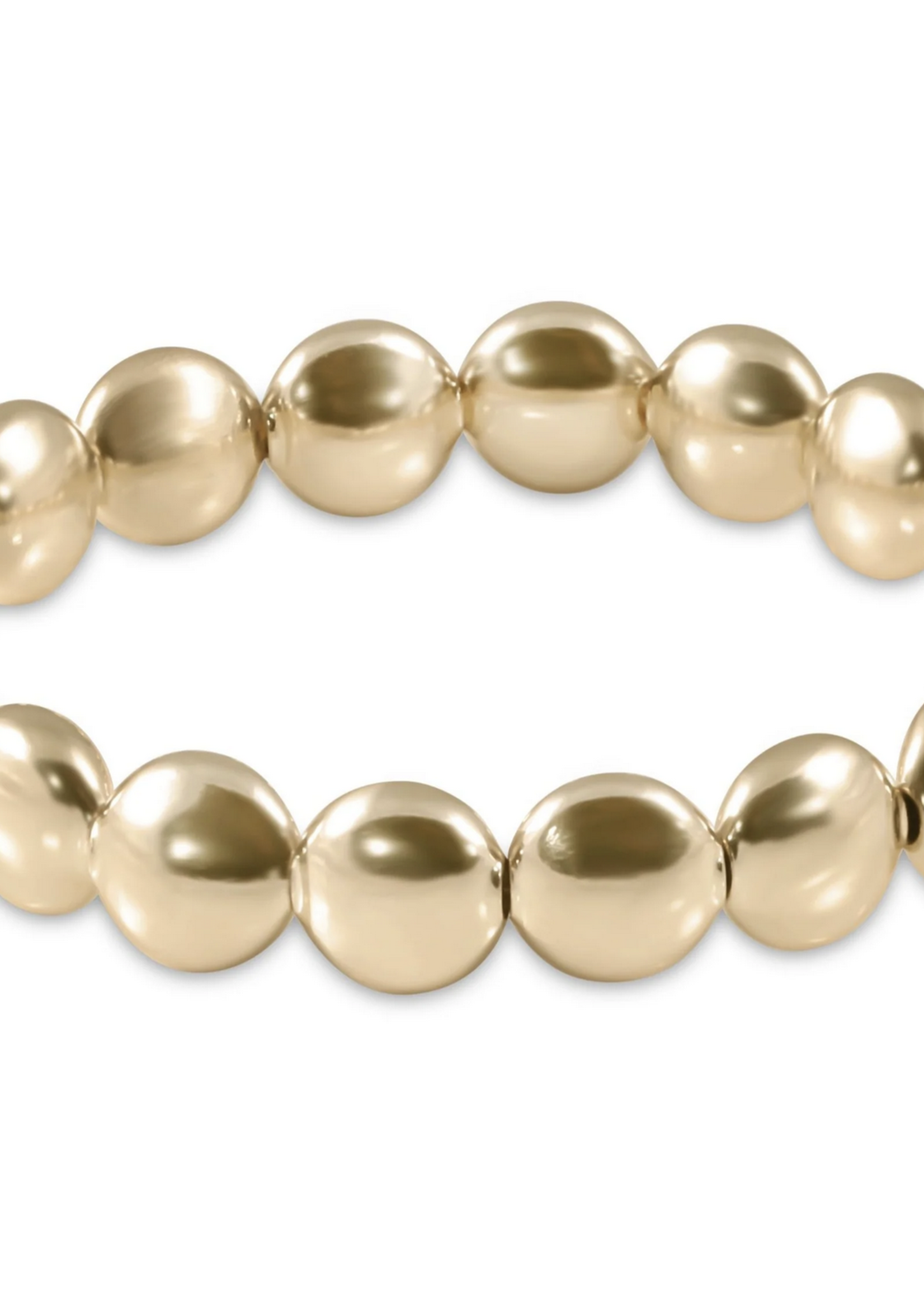 HONESTY GOLD 10MM BEAD BRACELET