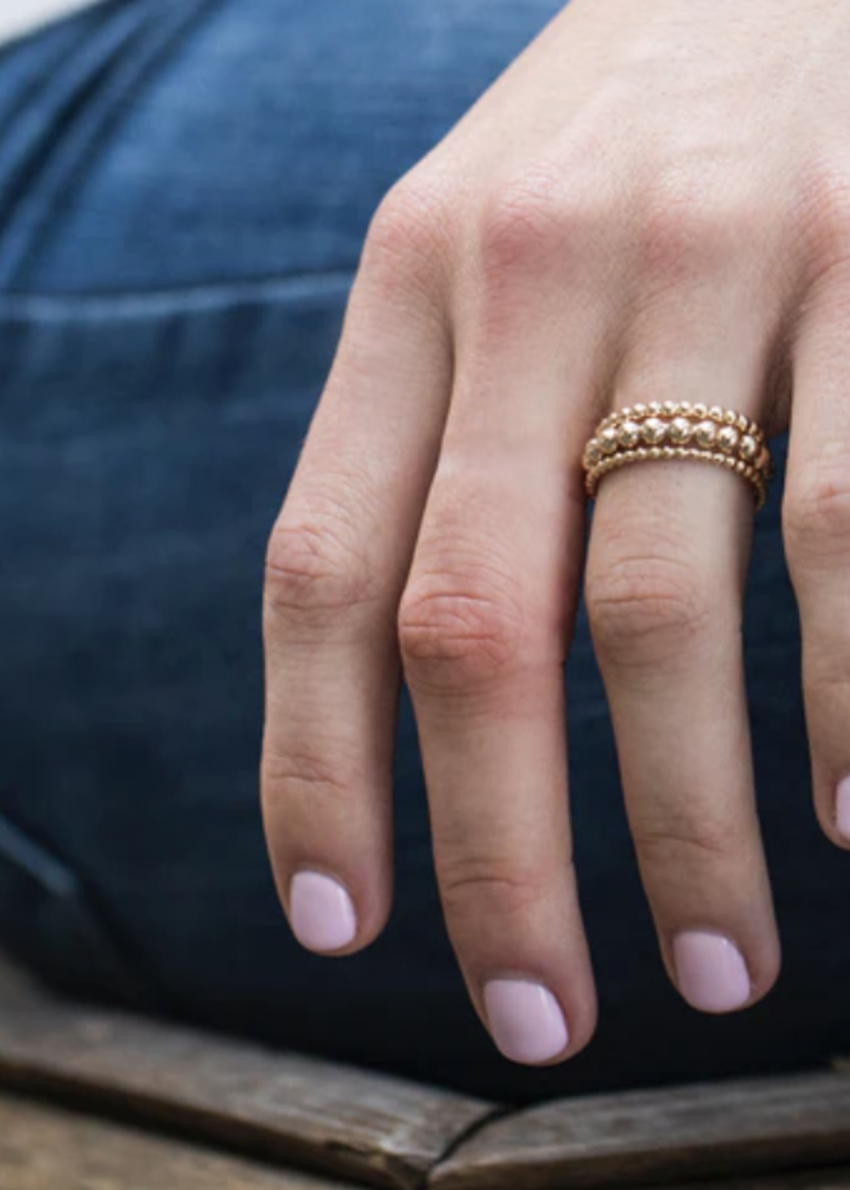 CLASSIC GOLD 3MM BEAD RING