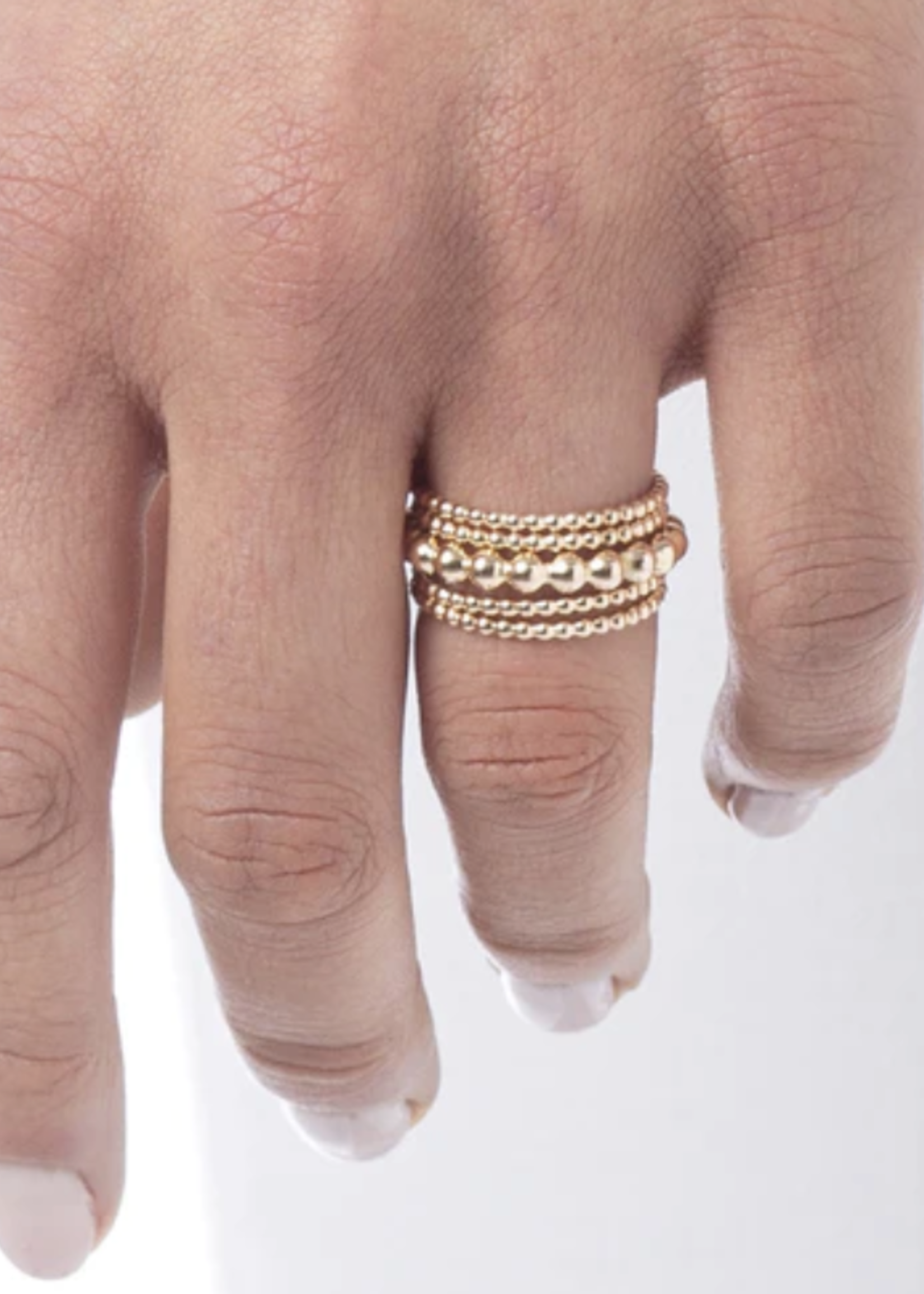 CLASSIC GOLD 3MM BEAD RING