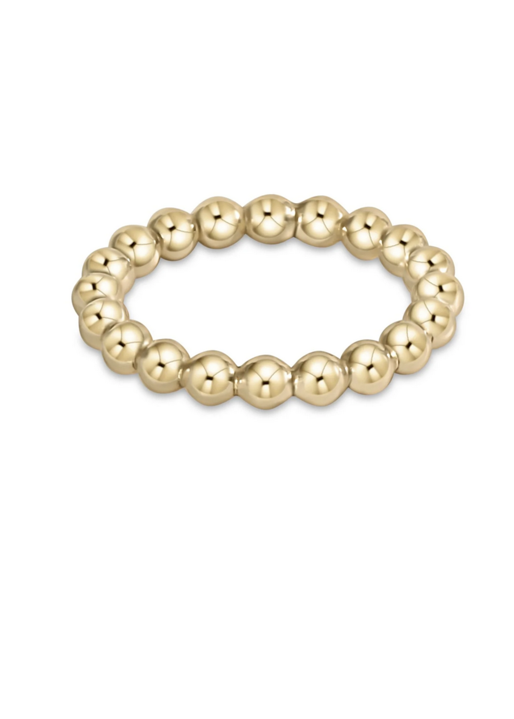 CLASSIC GOLD 3MM BEAD RING