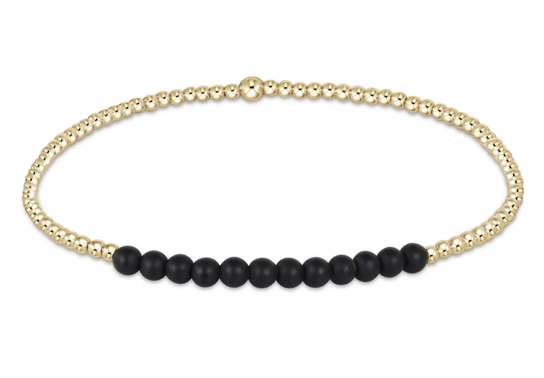 GOLD BLISS 2MM BEAD BRACELET