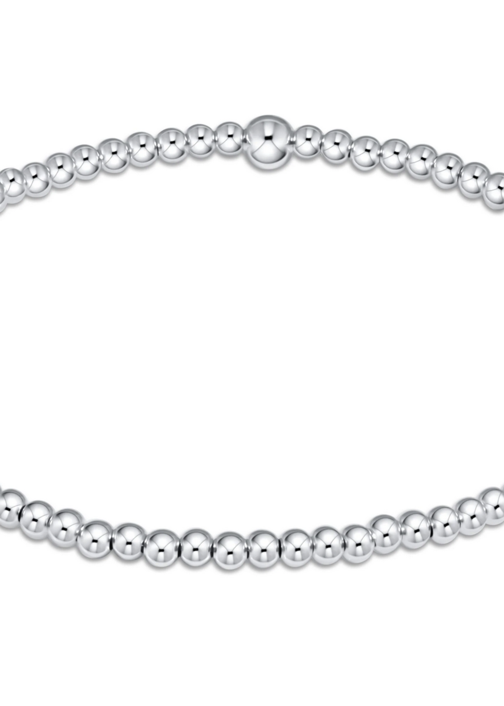 CLASSIC STERLING 2.5MM BEAD BRACELET