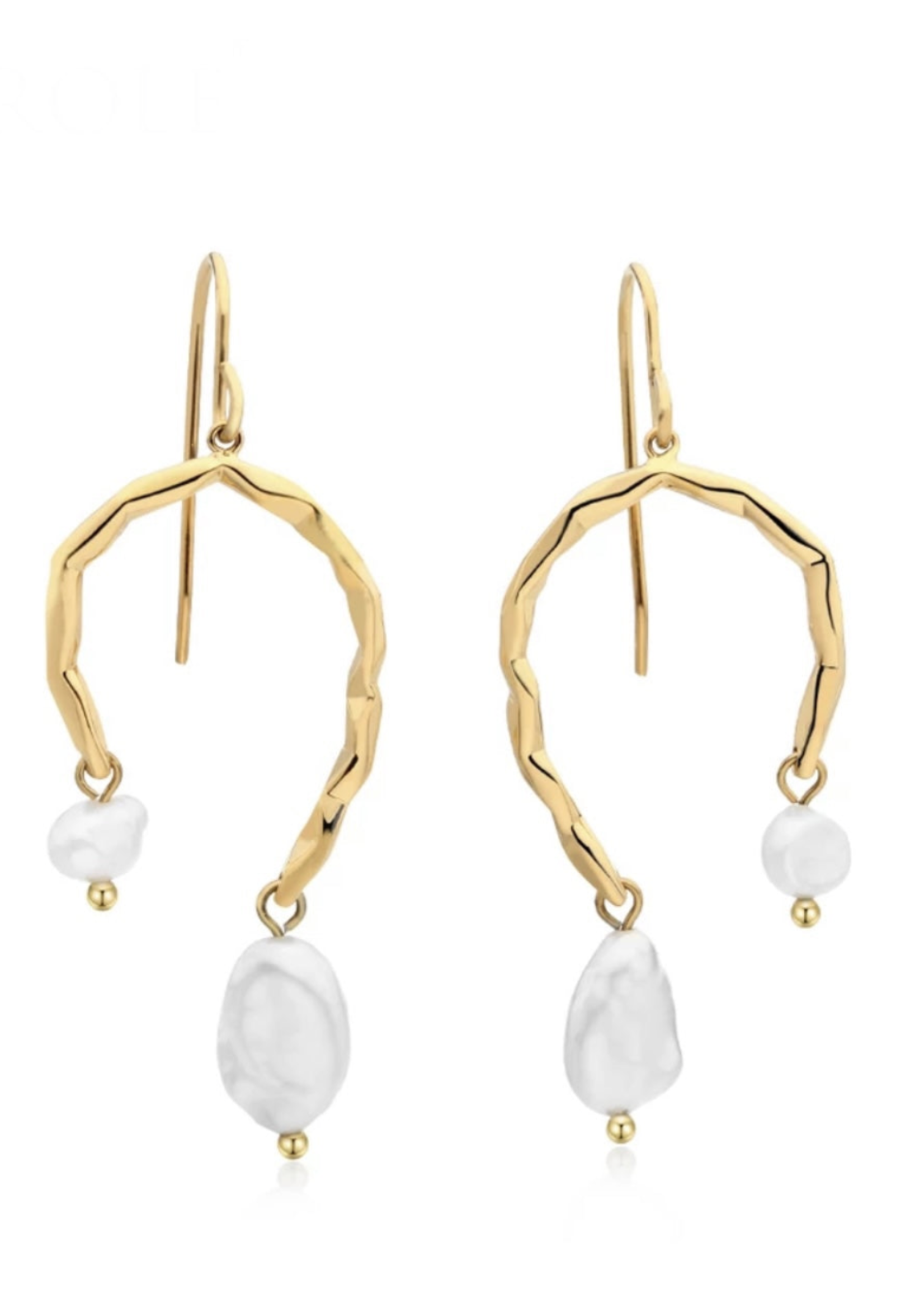 SAHIRA AZZURA PEARL DROP EARRINGS