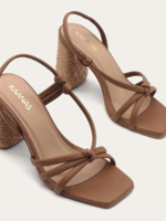 KAANAS SAN JOSE STRAPPY RAFFIA HEEL