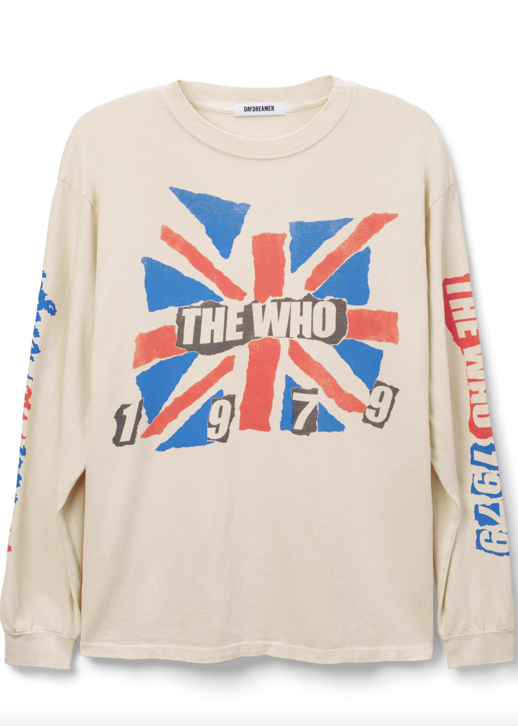 THE WHO 1979 OVERSIZED LS CREW