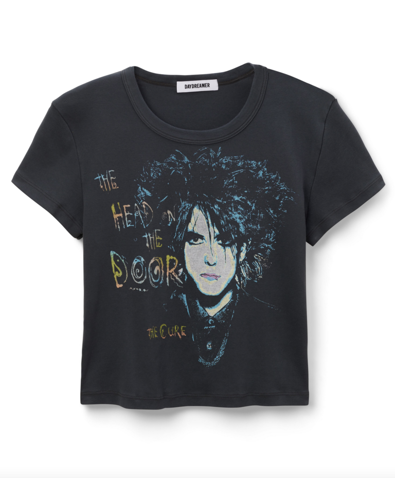 THE CURE HEAD ON THE DOOR SHRUNKEN TEE