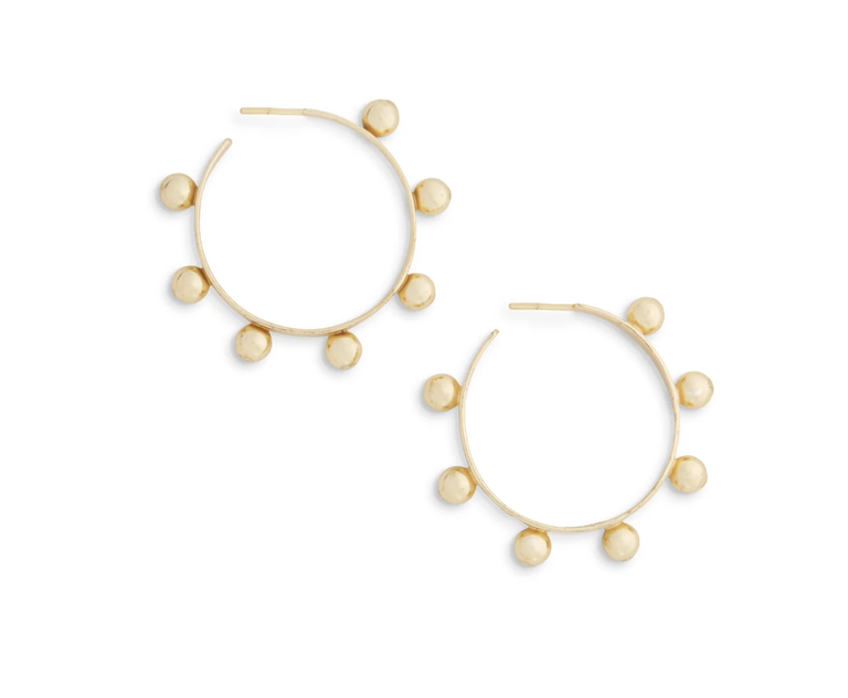 EVER ALICE JAMIE HOOP EARRINGS