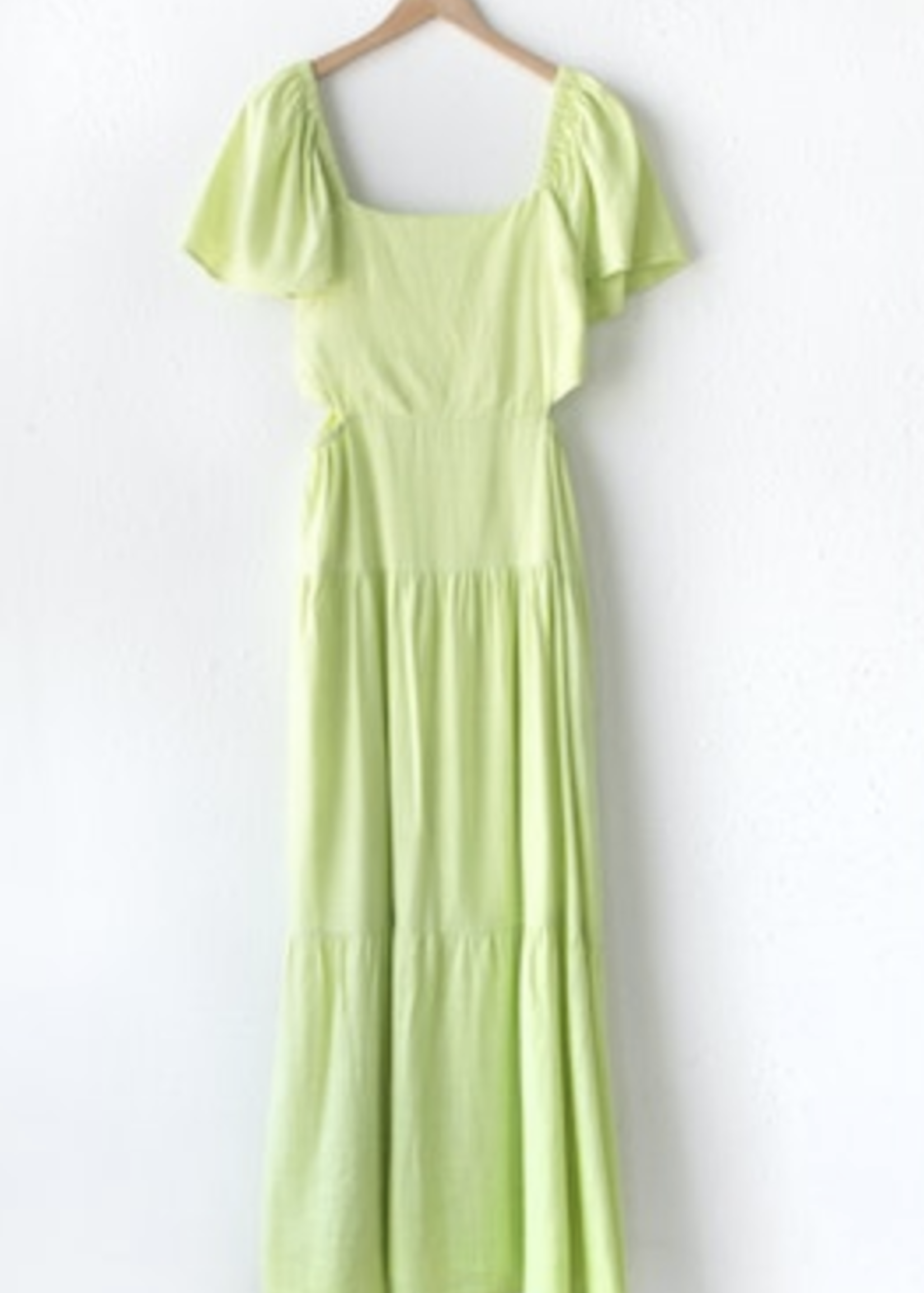AIMEE CUT OUT TIERED MAXI DRESS
