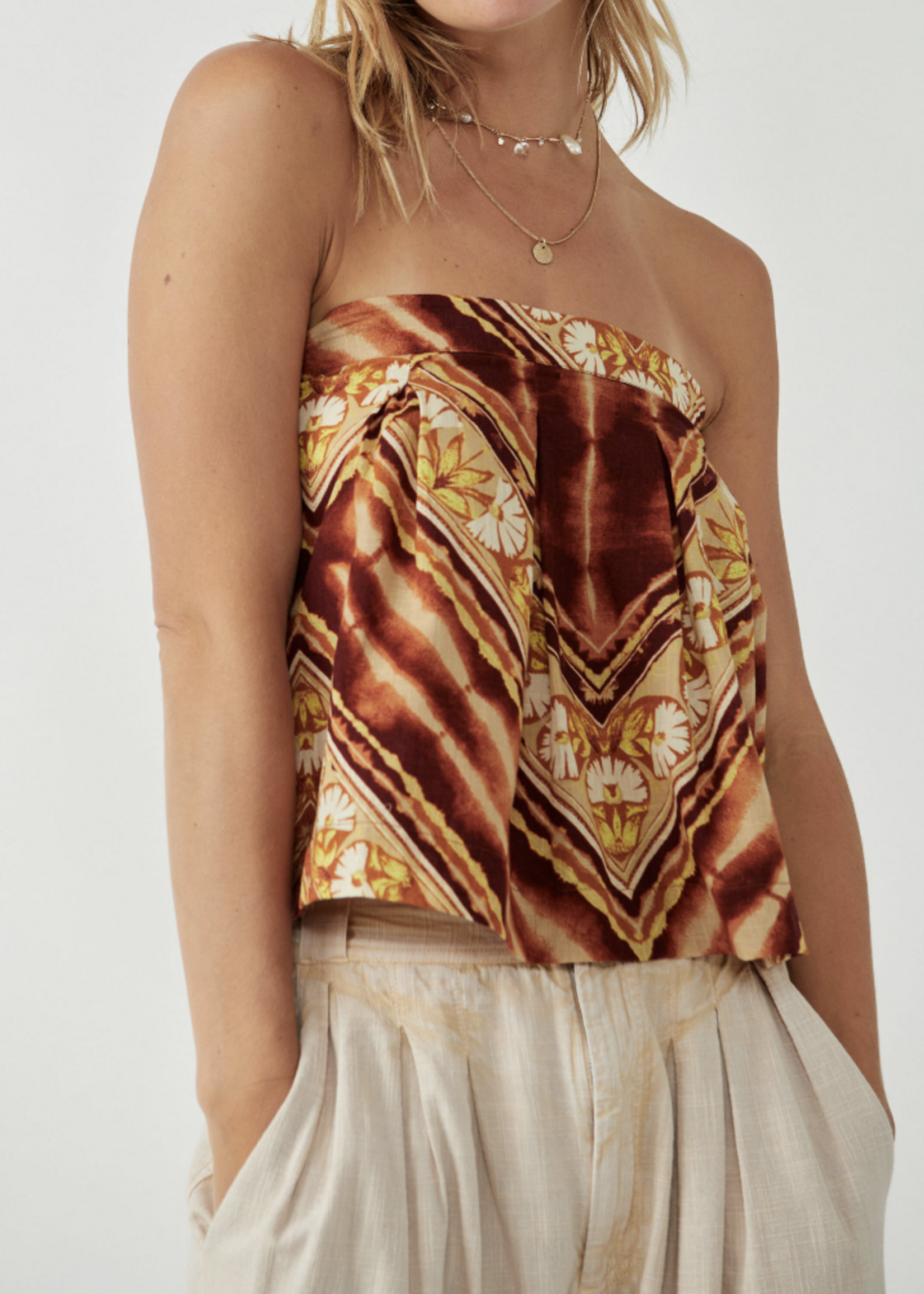 KENDRA PRINTED TOP