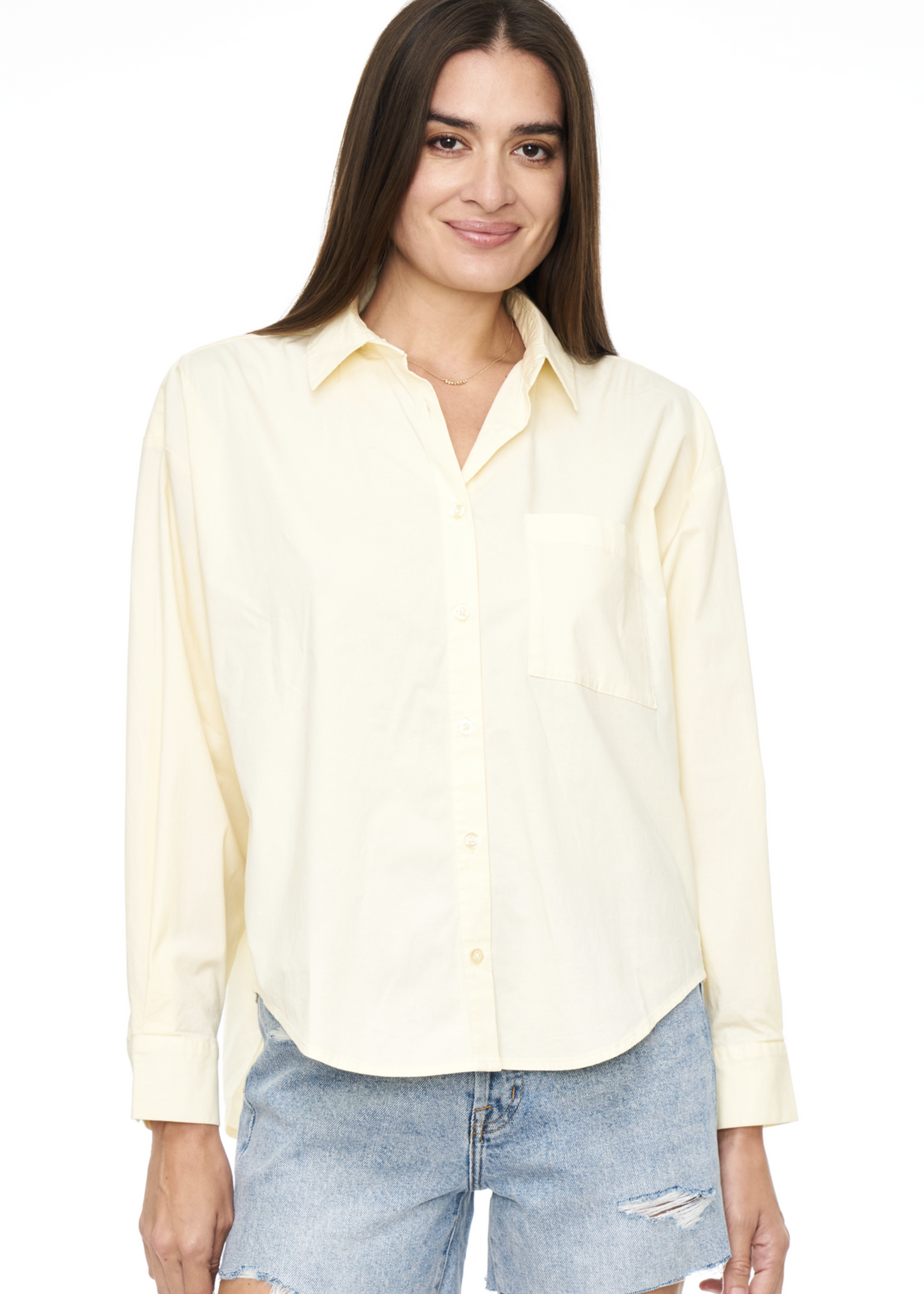 PISTOLA SLOAN OVERSIZED BUTTON DOWN SHIRT