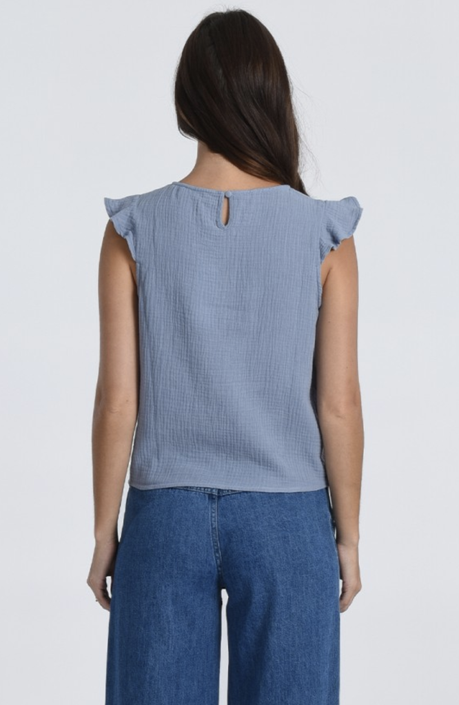 MOLLY BRACKEN FRONT KNOTTED TOP