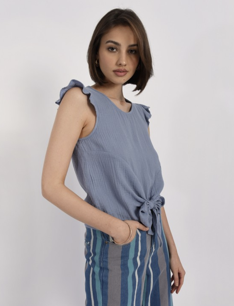 MOLLY BRACKEN FRONT KNOTTED TOP