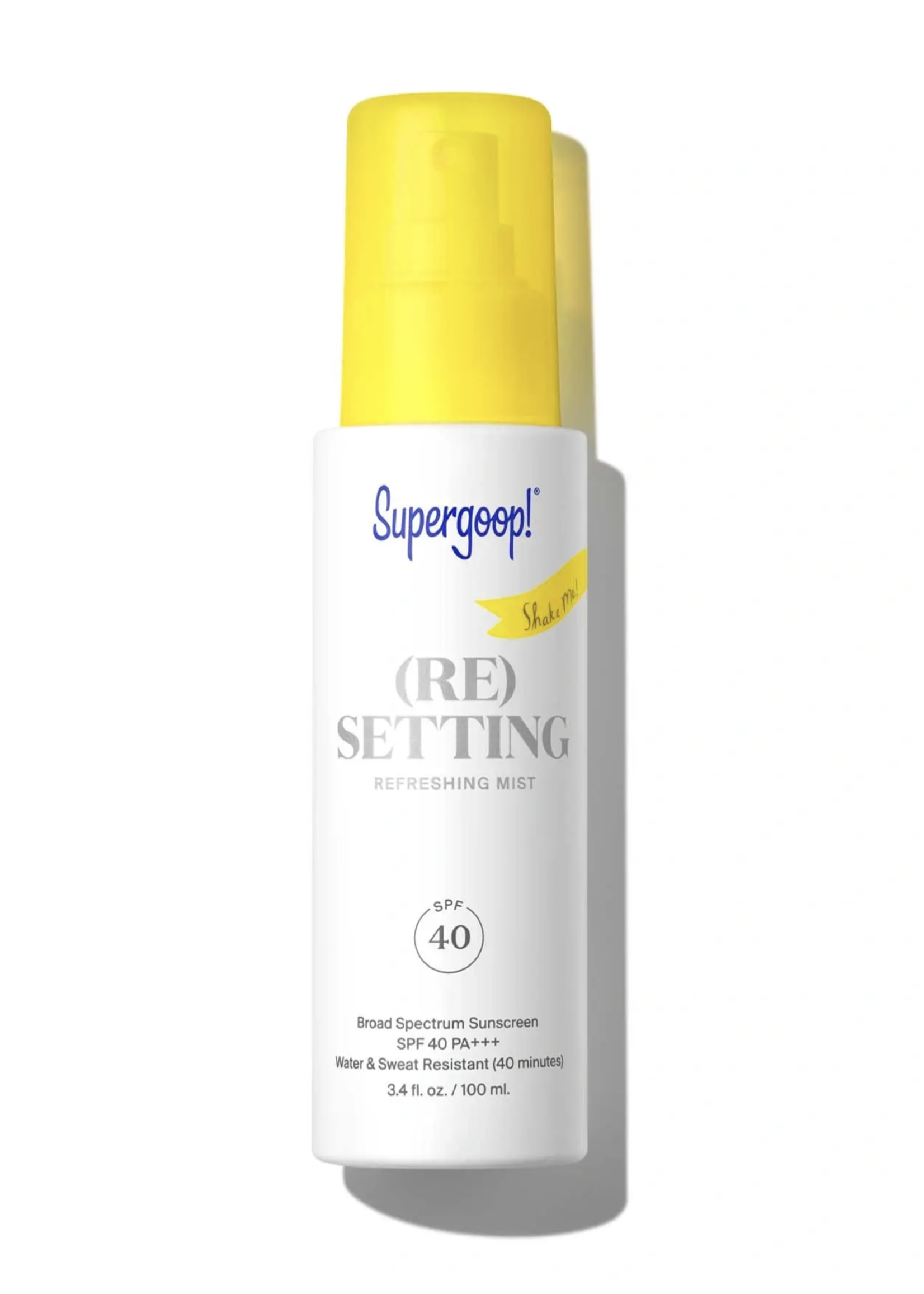 SUPERGOOP (RE)SETTING REFRESHING MIST SPF40