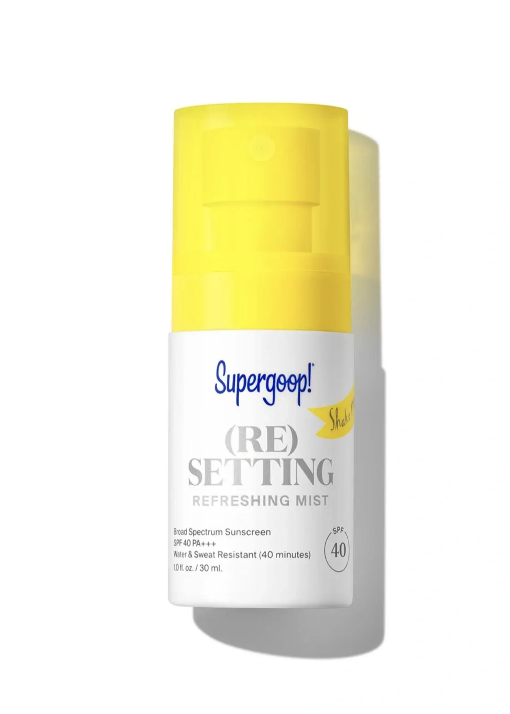 SUPERGOOP (RE)SETTING REFRESHING MIST SPF40