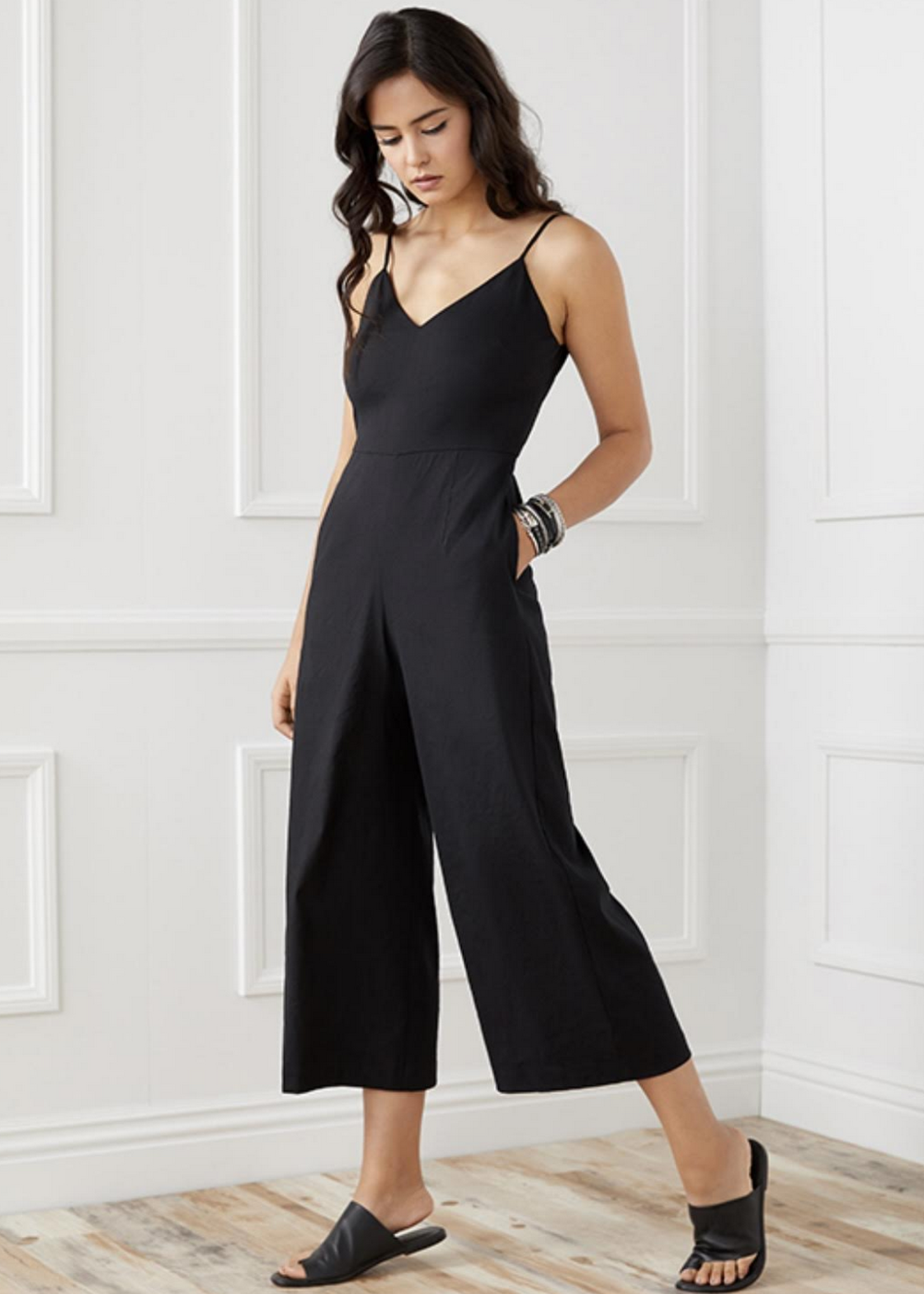 FIFTEEN TWENTY CROPPED JUMPSUIT