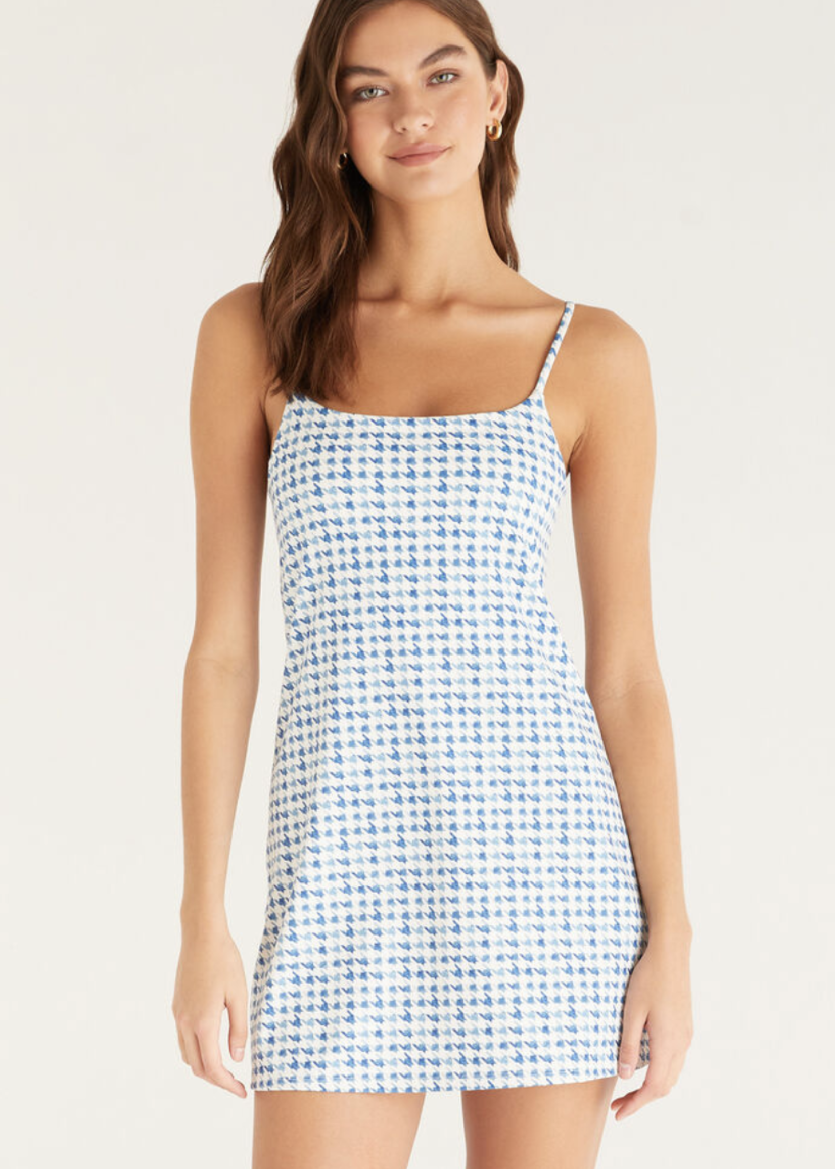 Z SUPPLY ACTIVE HOUNDSTOOTH DRESS