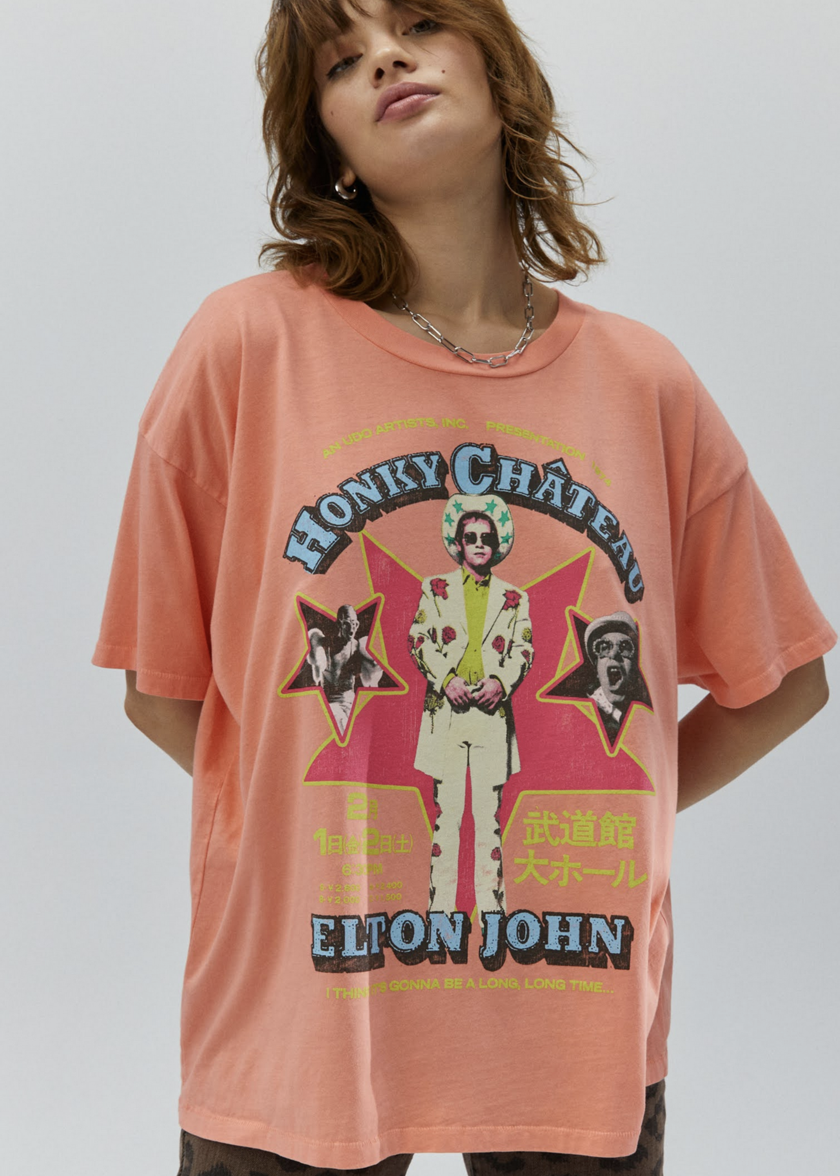 ELTON JOHN HONKY CHATEAU MERCH TEE