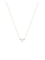 16" NECKLACE GOLD - JOY PEARL