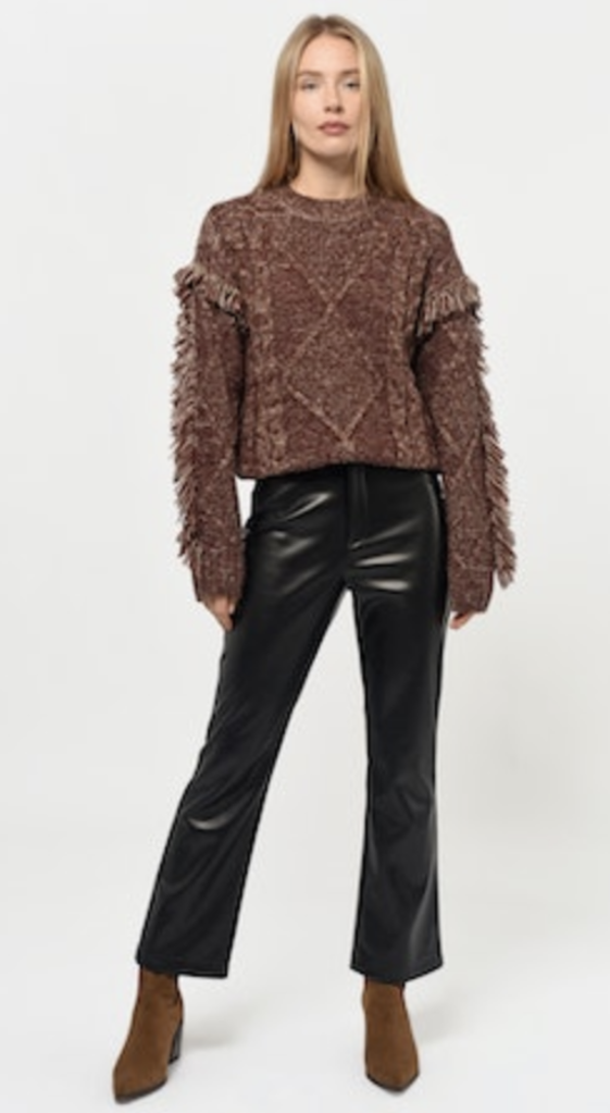 PAZ VEGAN LEATHER PANT