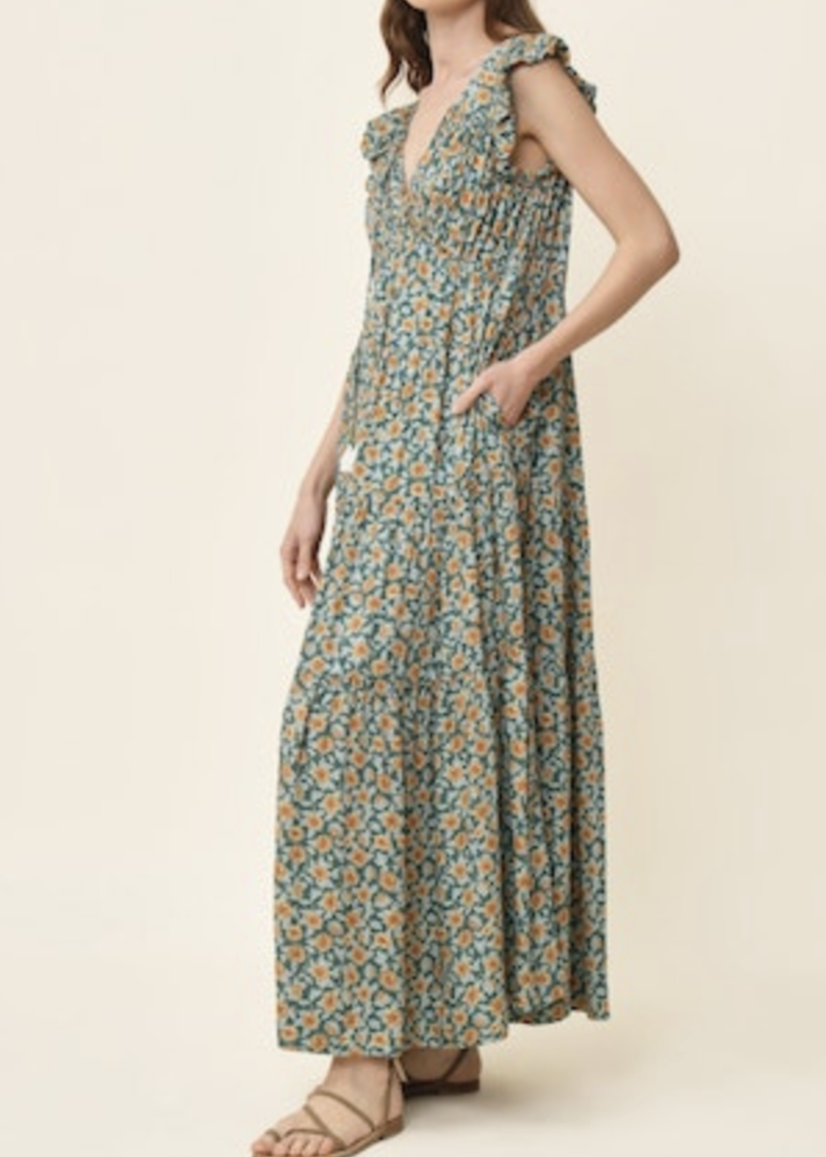 OMIKA JACQUELINE MAXI DRESS