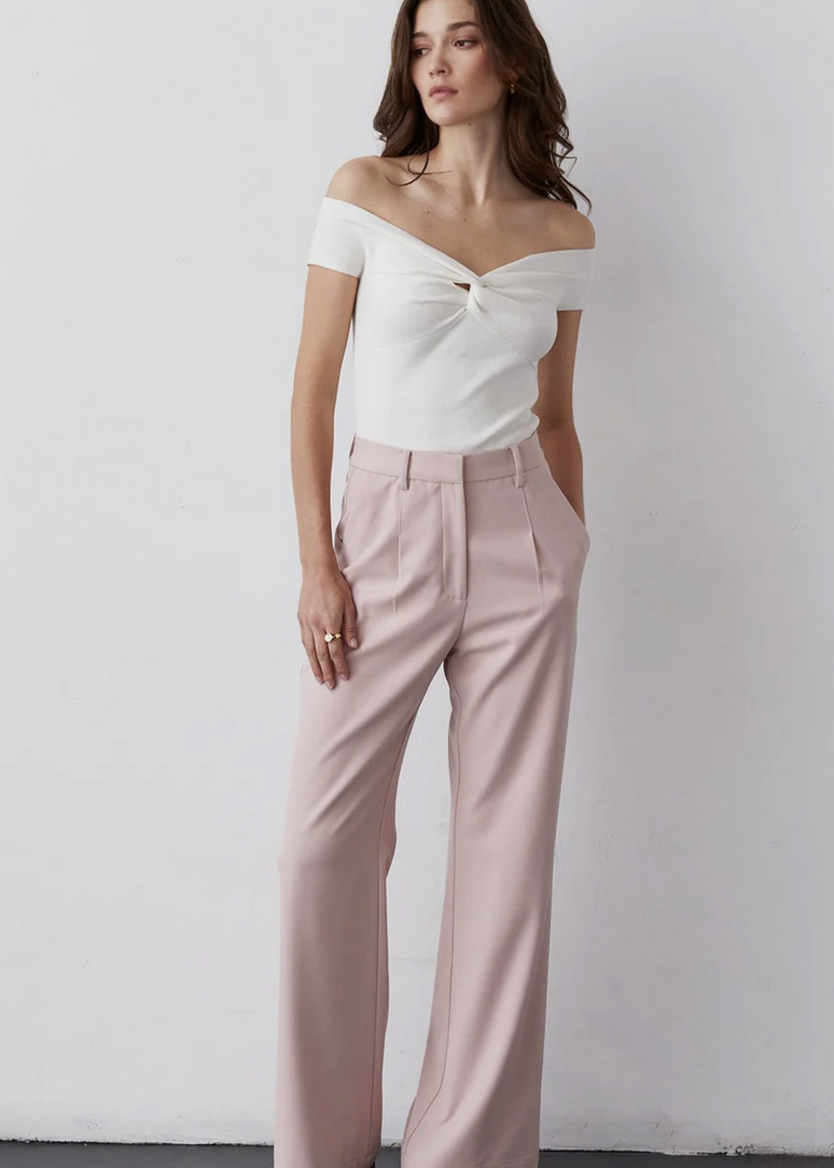 CRESENT ALDIS PLEATED TROUSER