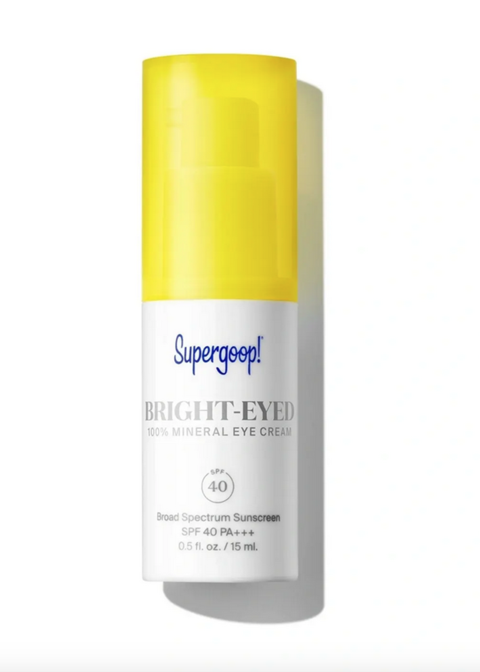 SUPERGOOP BRIGHT-EYED EYE CREAM SPF 40